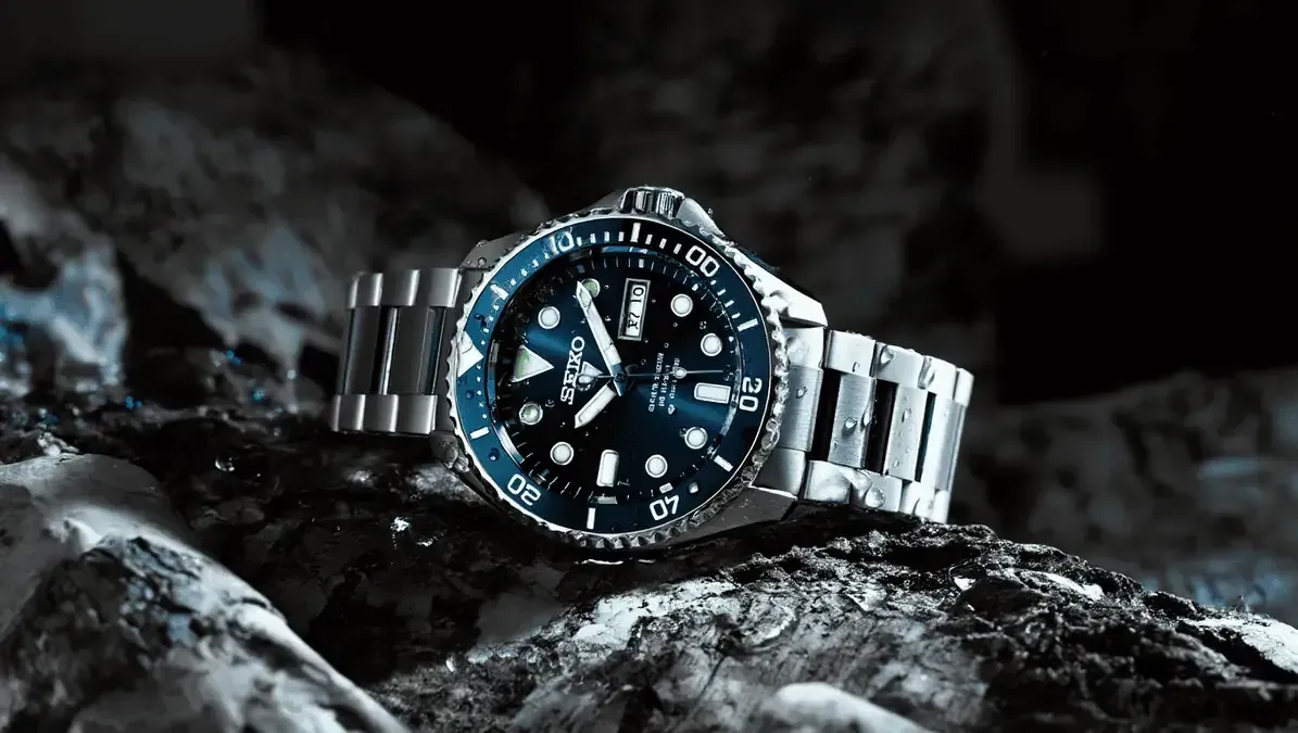 watch crystal closeup