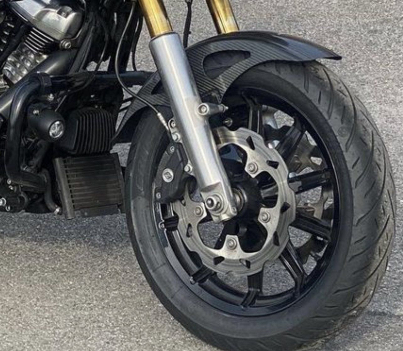 Carbon Sport Fender for Touring