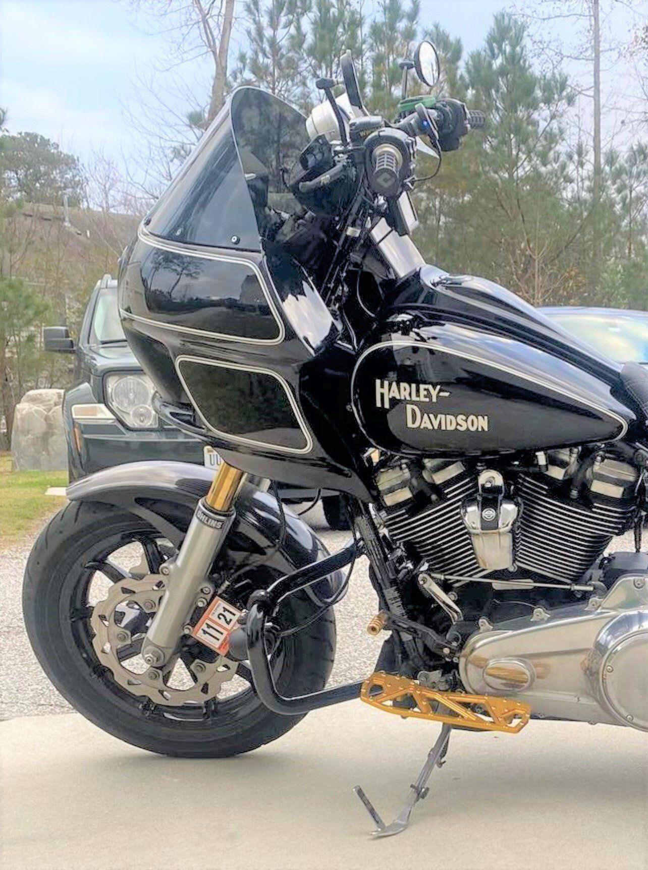 FXRT Fairing Mount for Touring