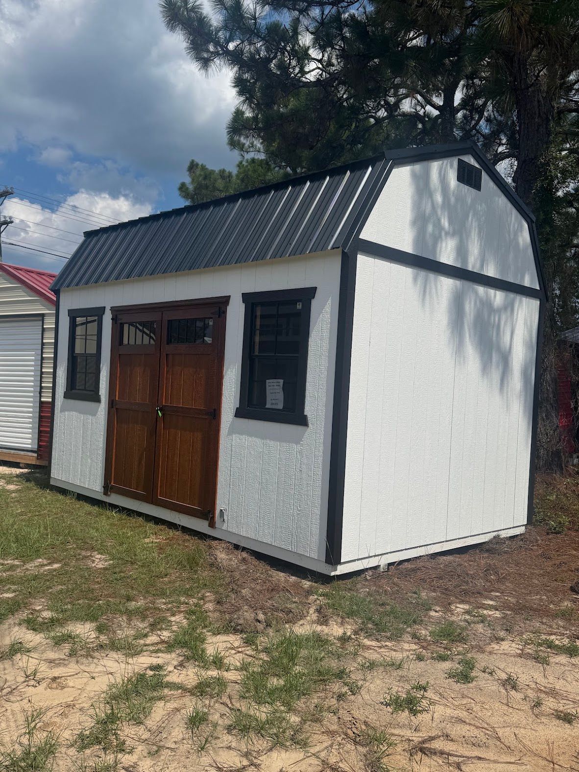 10x16 Lofted High Wall 59599