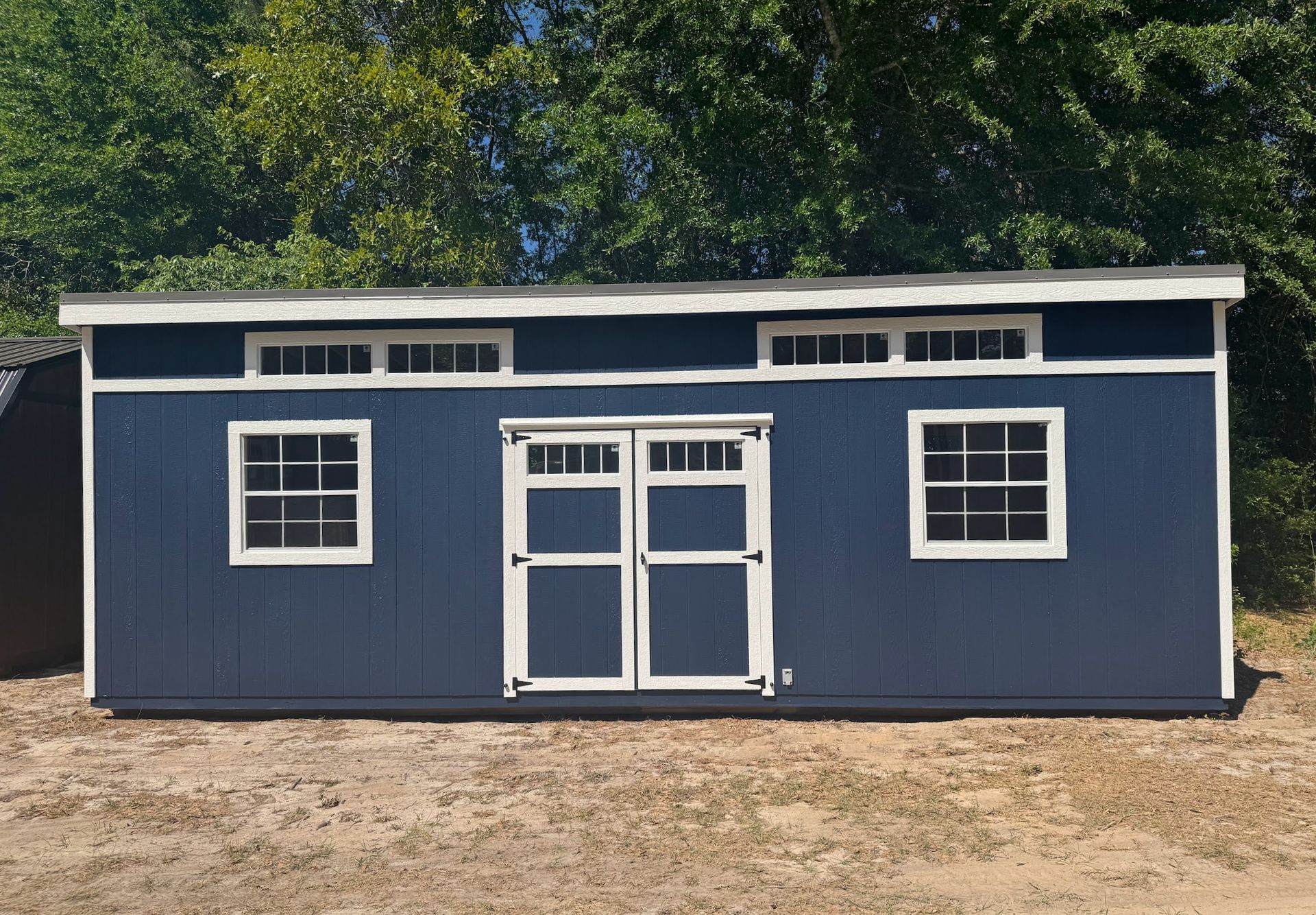 12X28 Modern Shed High Wall 59746