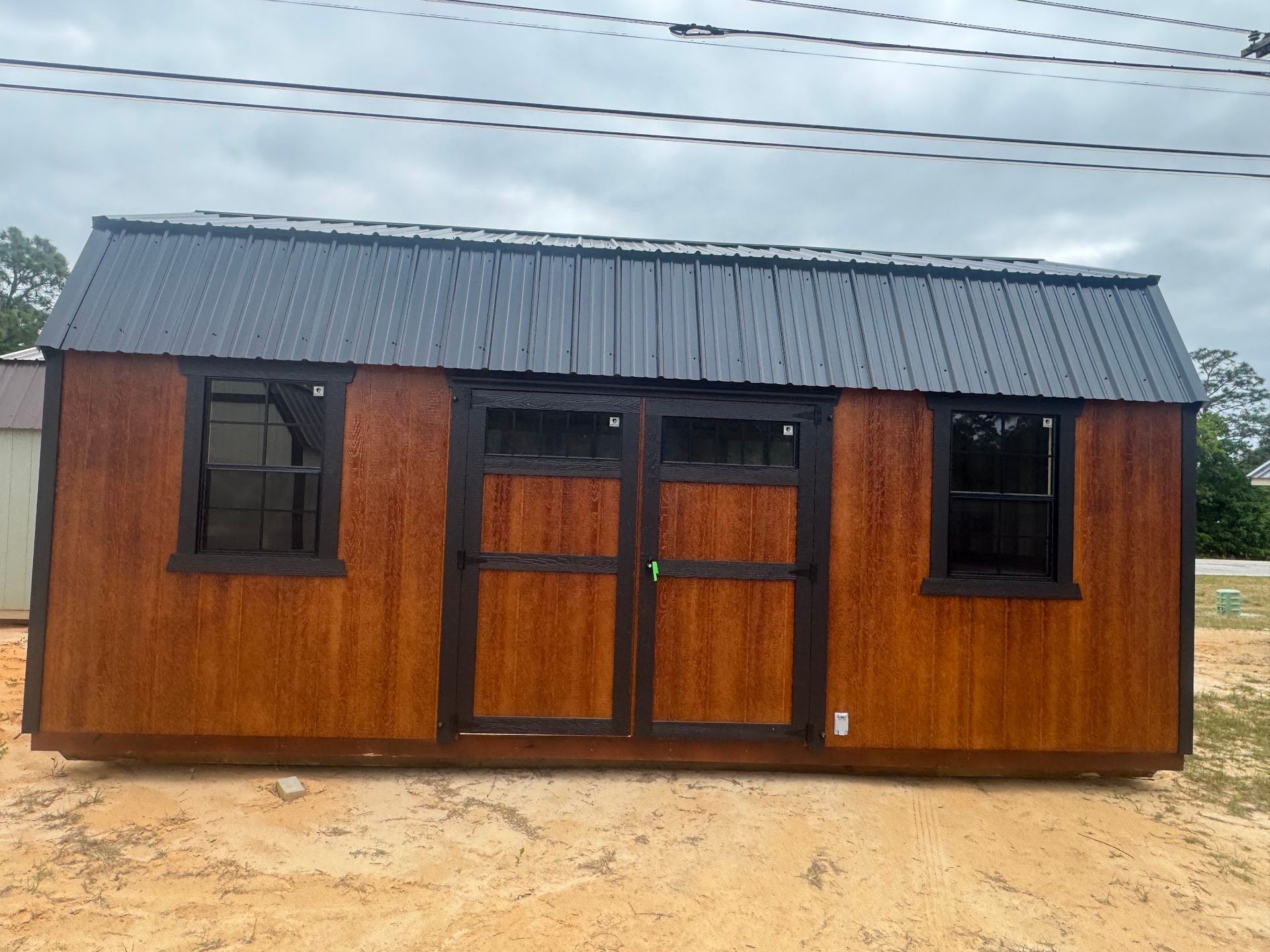 12X20 Lofted Low Wall 60103