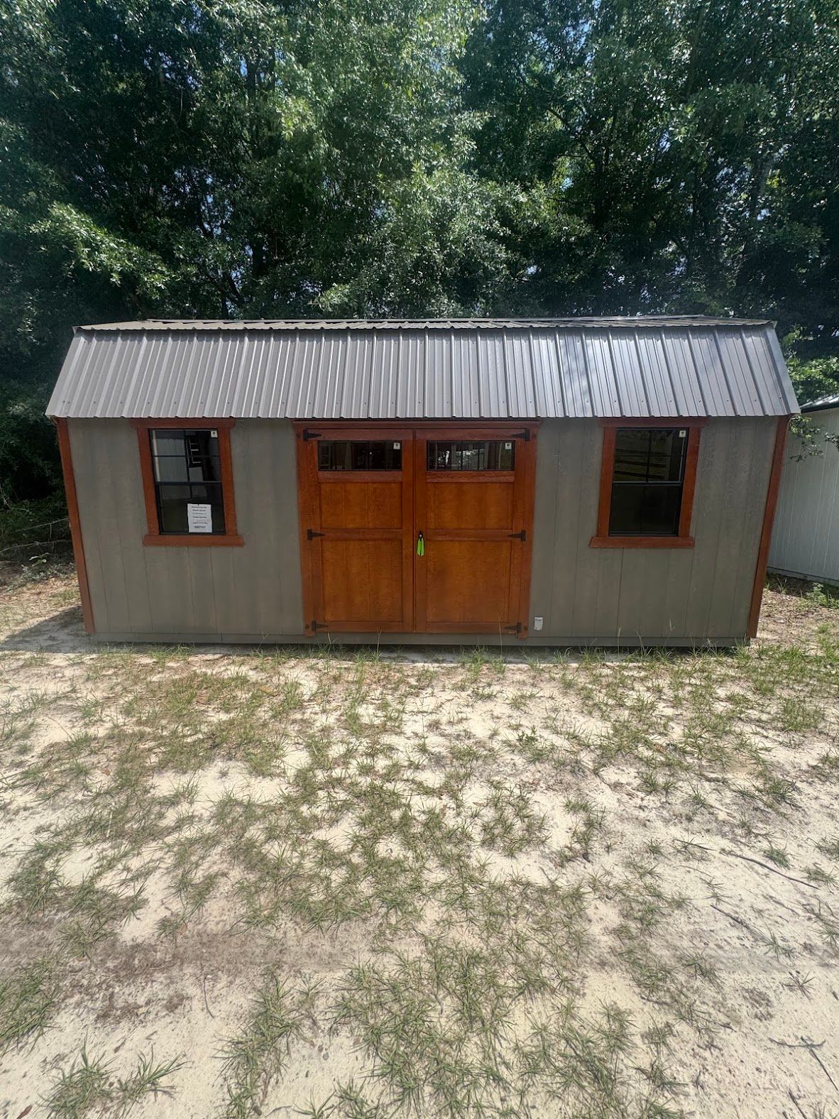 10x20 Lofted Low Wall 60142