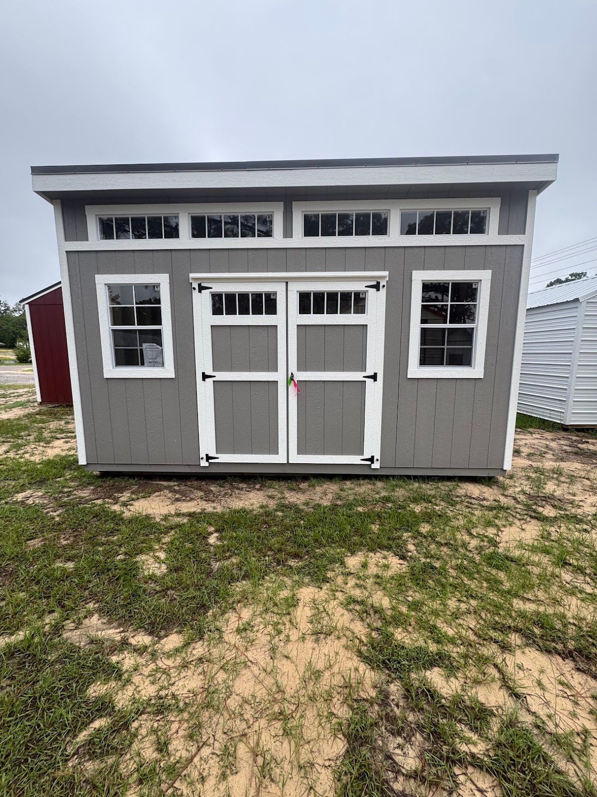 12x16 Modern Shed High Wall 61153