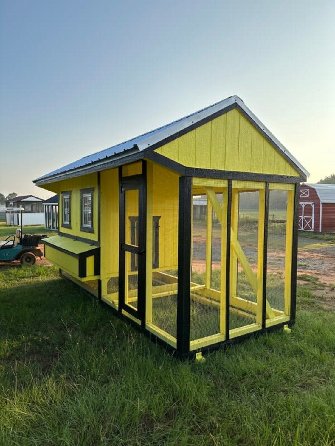 Chicken coop 6x15 6745