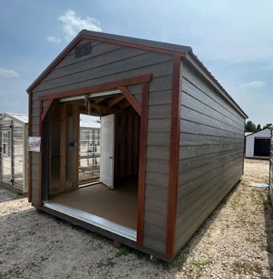 Traditional shed storage