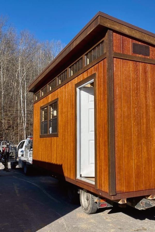 Small wooden house