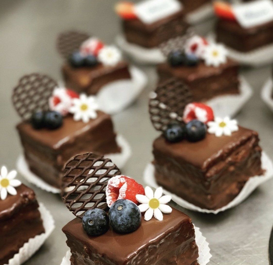 Kuchen aus der hauseigenen Konditorei