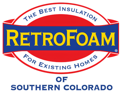 RetroFoam logo in red, blue, and yellow with “The Best Insulation” and “Of Southern Colorado” text