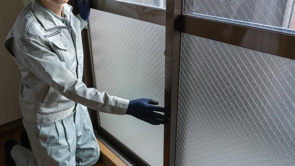 Installing New Screen Door — Midges No More in Taree, NSW