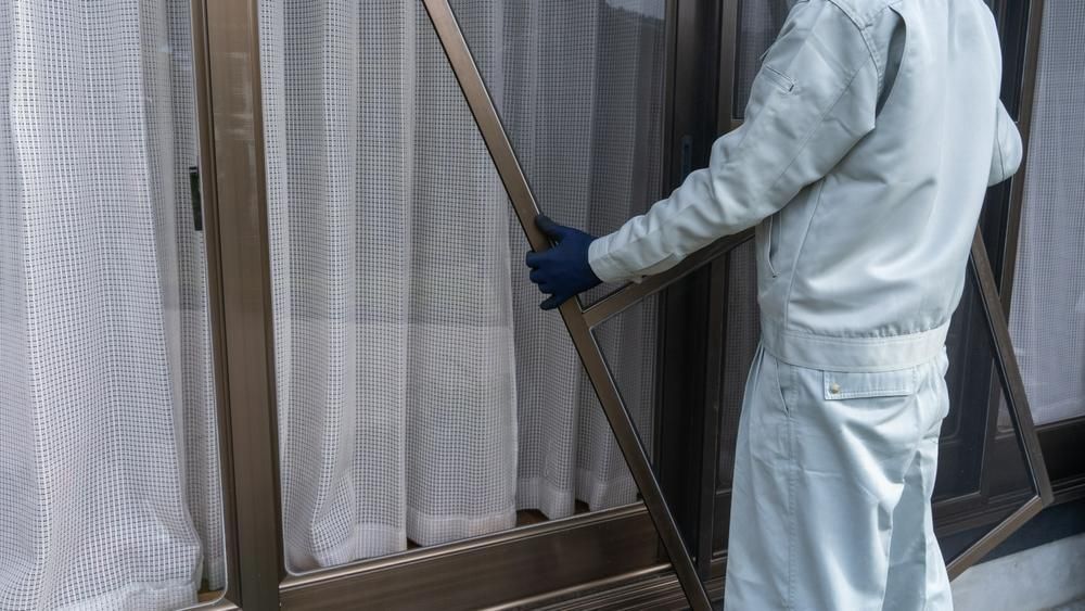 Replacing Door Screen — Midges No More in Taree, NSW