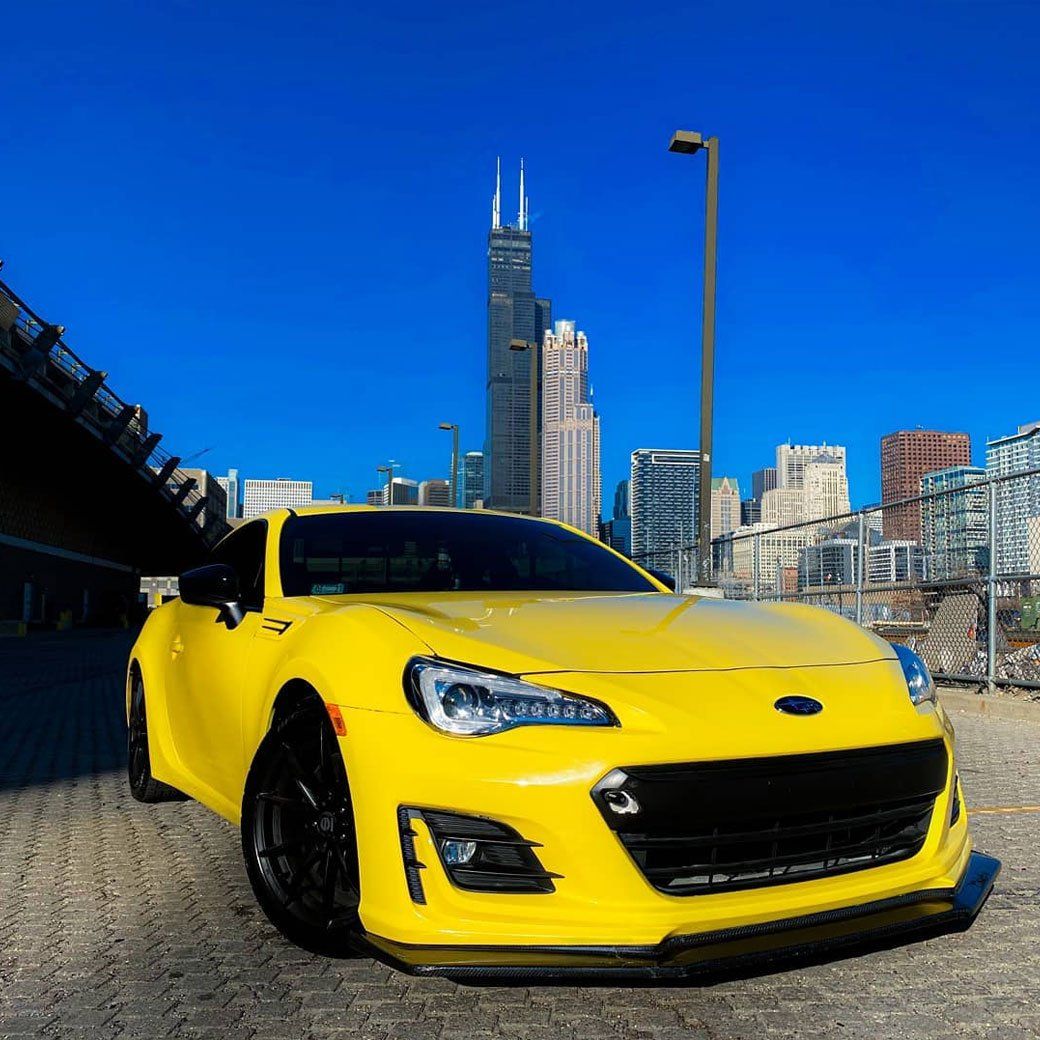 2017 Subaru BRZ Series. Yellow