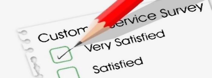 Survey tick box
