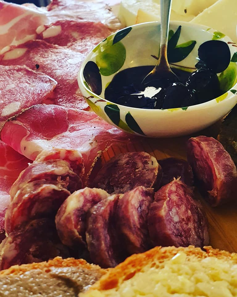 cured meats from the restaurant