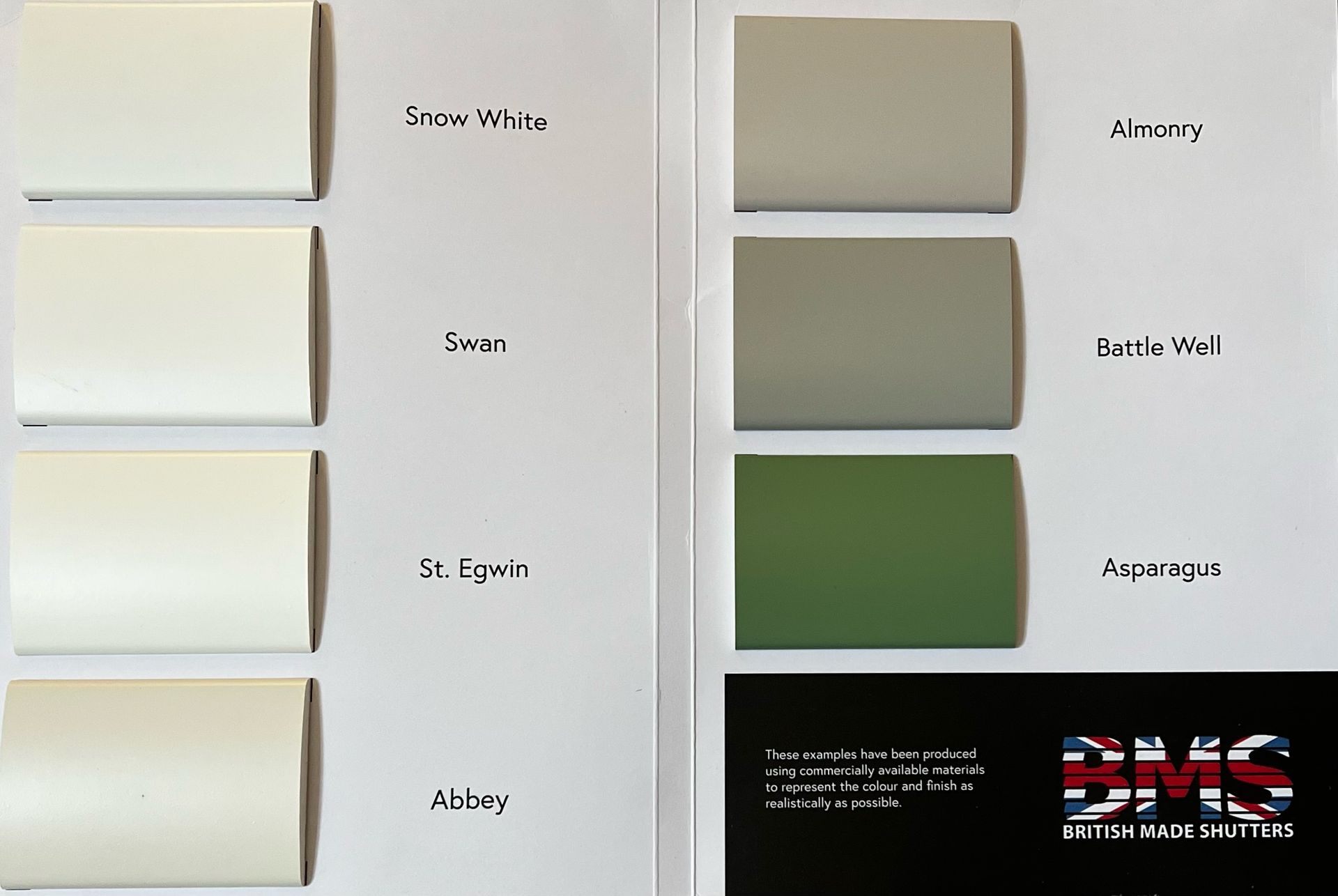 Stock Colours Plantation Shutters Plantation Shutters Stock Colours Sunblock Blinds & Shutters
