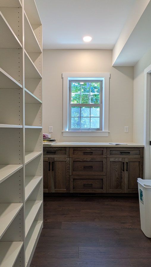 Cabinets and shelving