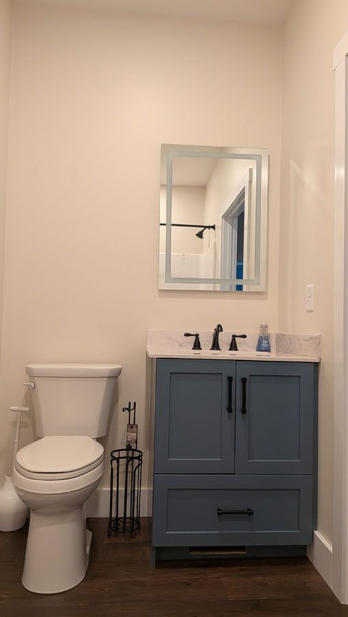Single sink bathroom