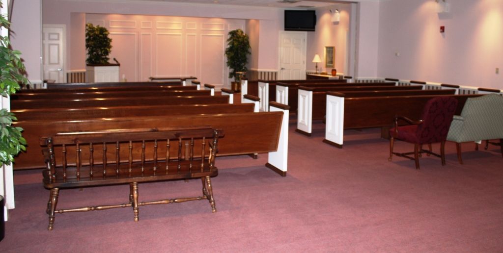 Helt Funeral Chapel from the Rear of the Chapel