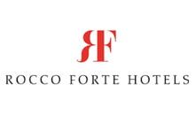 Rocco Forte Hotels logo: Red 