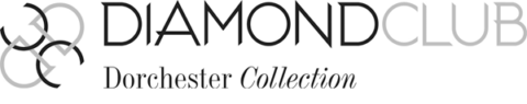 Diamond Club Dorchester Collection logo. Three overlapping rings above the words.