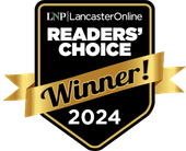 A badge that says readers ' choice winner 2024