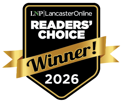 A badge that says readers ' choice winner 2024