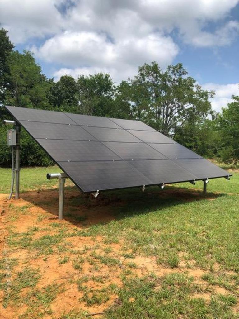 Wide Solar Panel