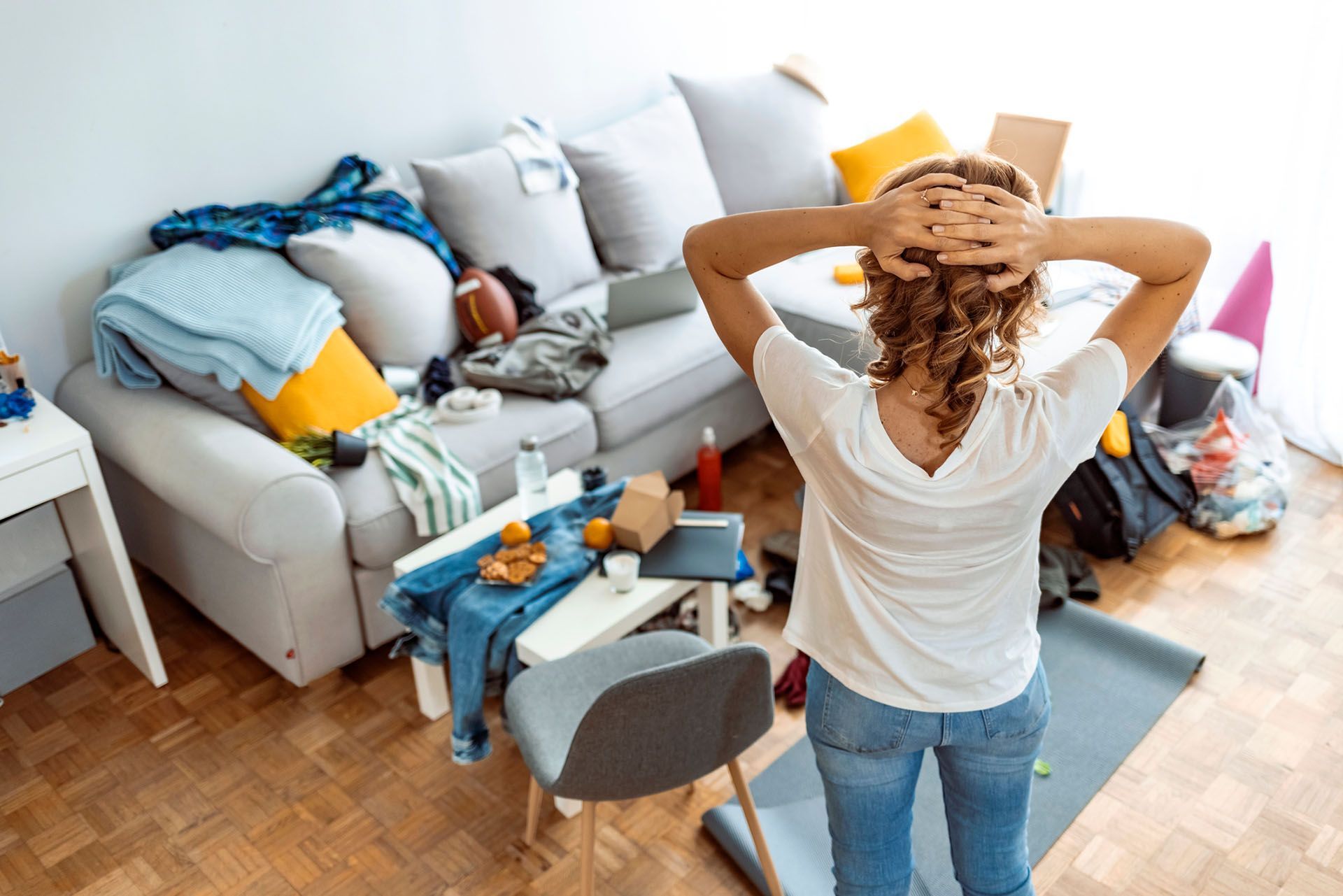 Cleaning solutions for messy room — Chicopee, MA — Nova VC Construction & Cleaning