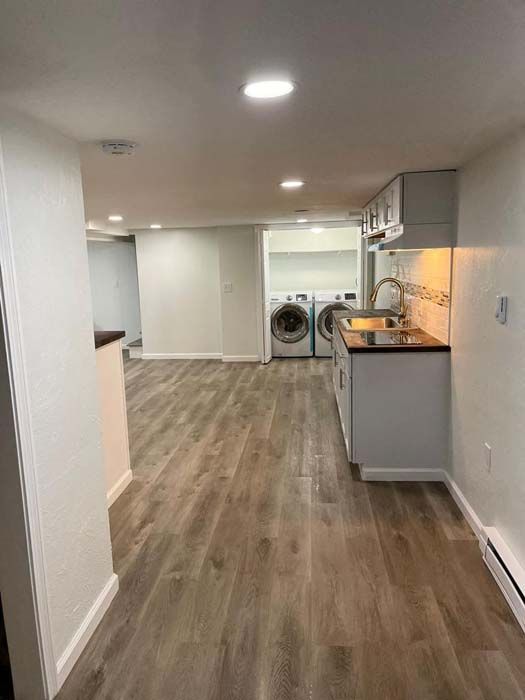 Basement after the revamp — Chicopee, MA — Nova VC Construction & Cleaning