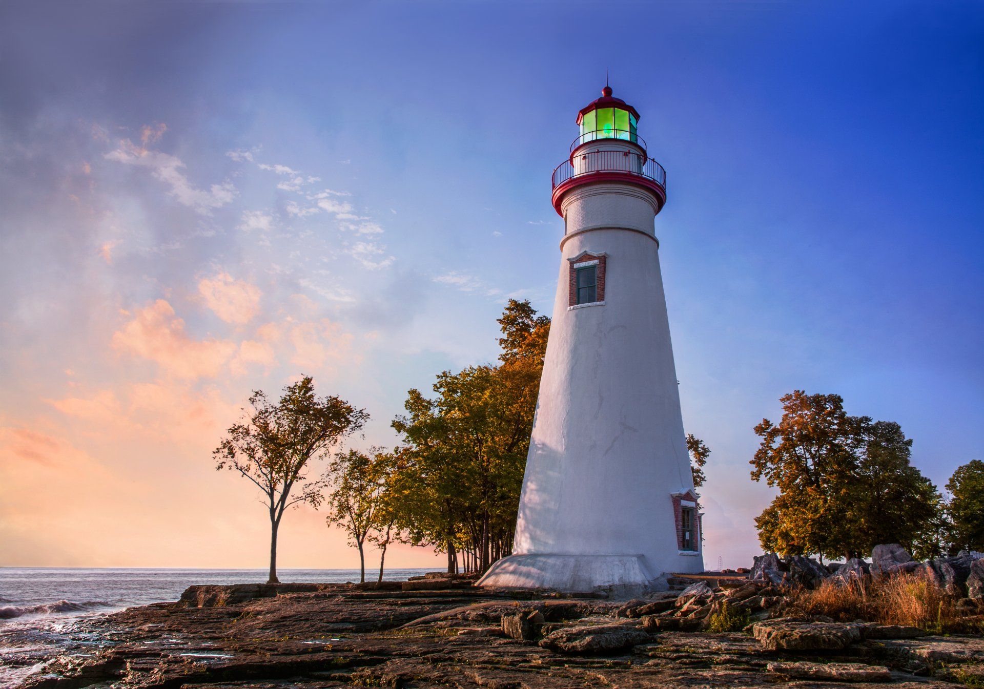 Marblehead Lighthouse near Off the Rock, Port Clinton, Ohio