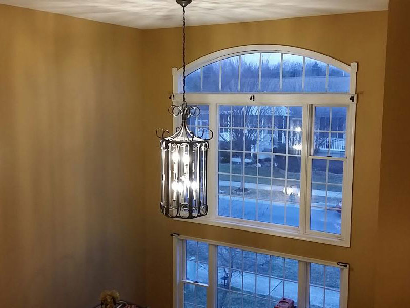 Painting Interior Vaulted Ceilings - Delaware County PA