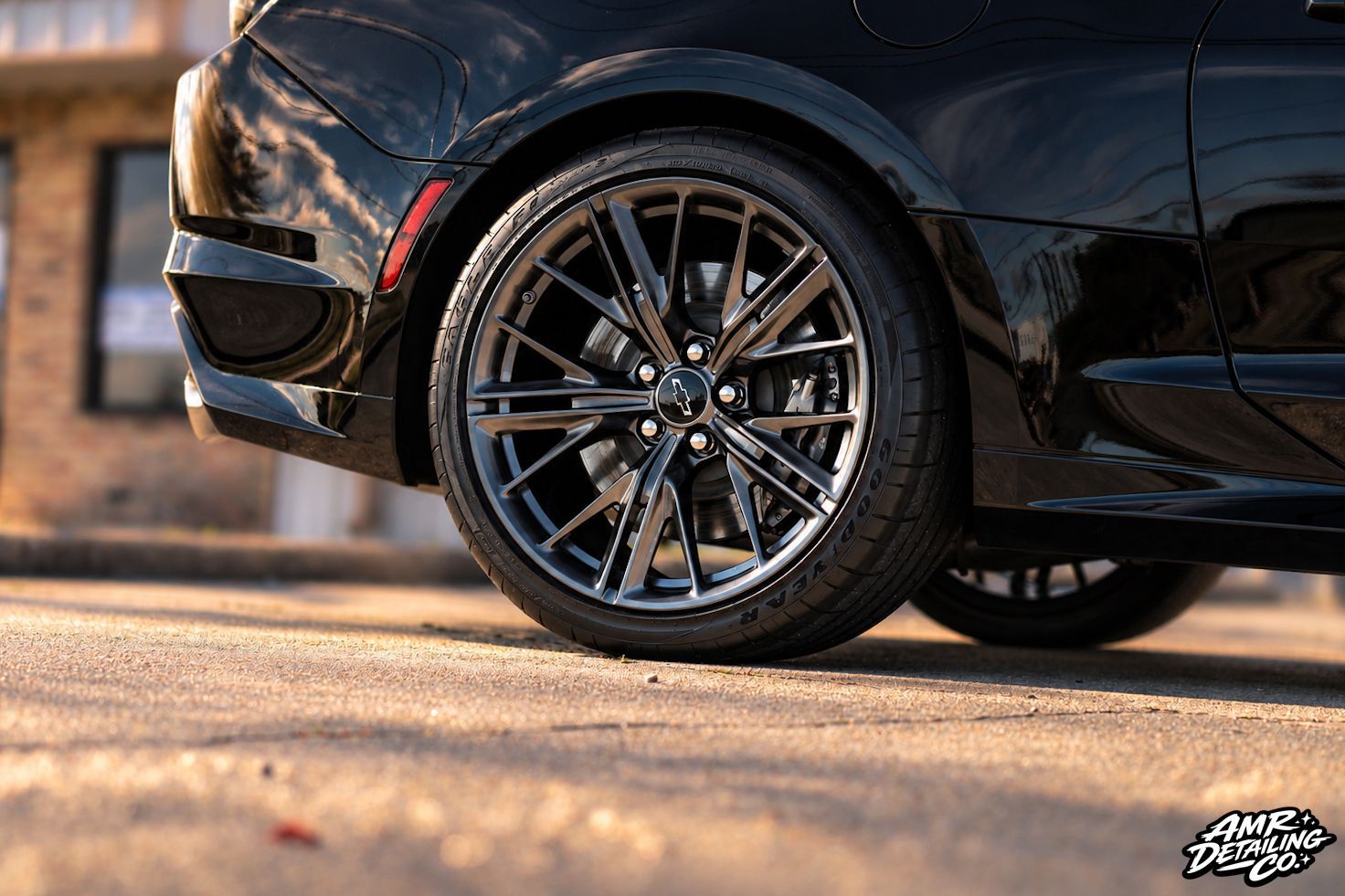 2024 Chevrolet Camaro ZL1 wheel faces and calipers ceramic coating
