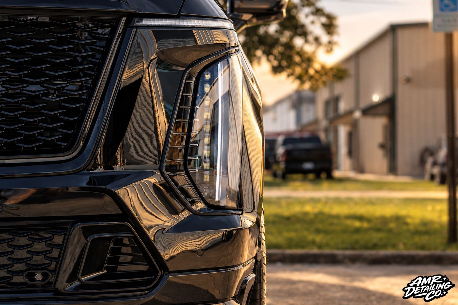 2026 Cadillac Escalade-V LED headlight and ceramic coated paint