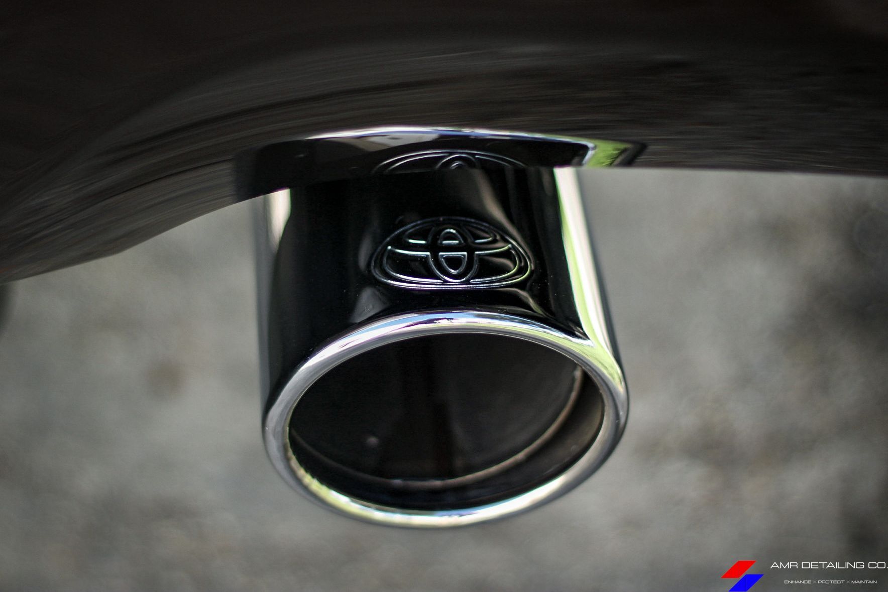 2024 Toyota Tundra polished exhaust detail
