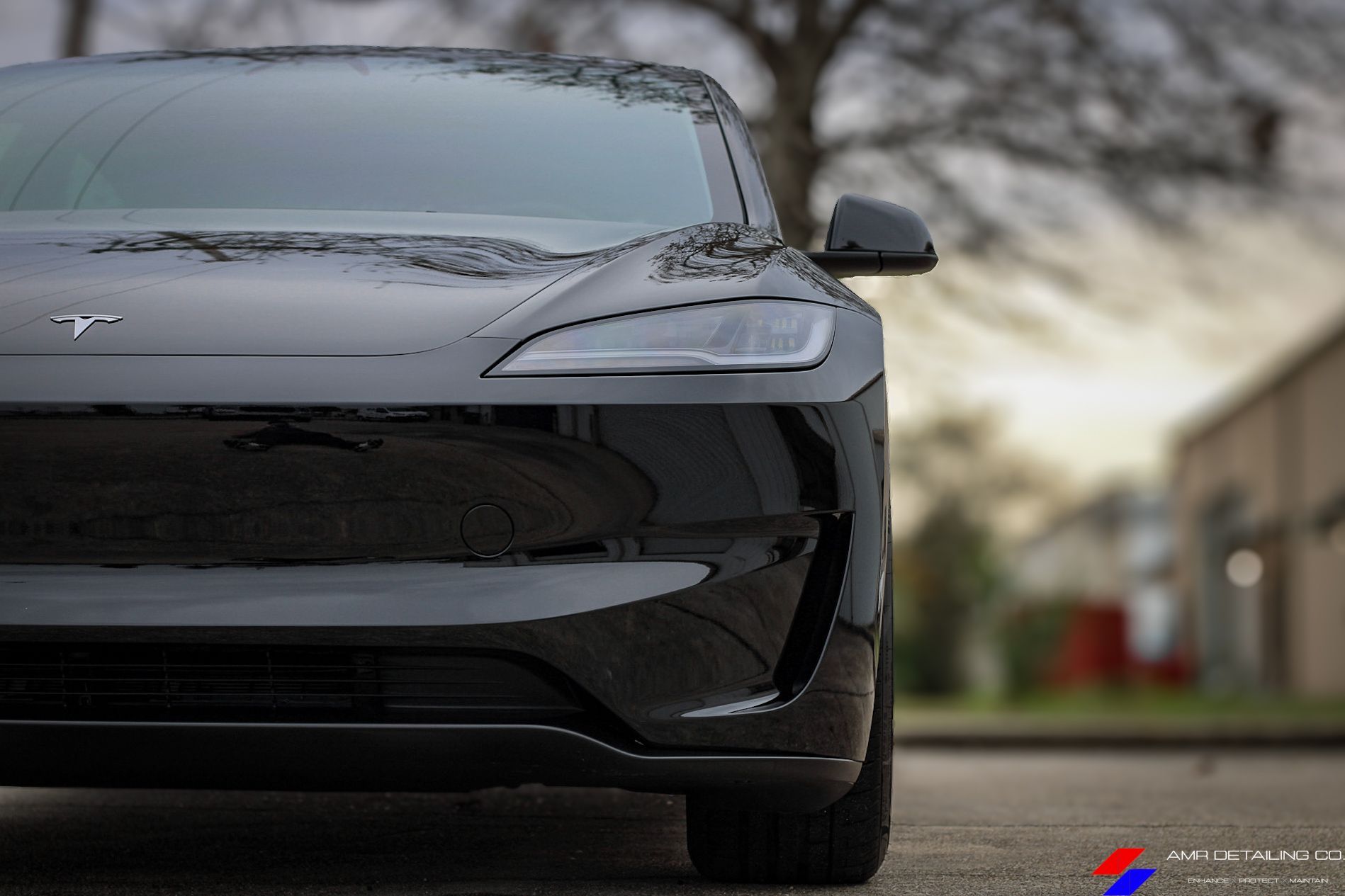 This Model 3 Performance arrived for a complete exterior enhancement