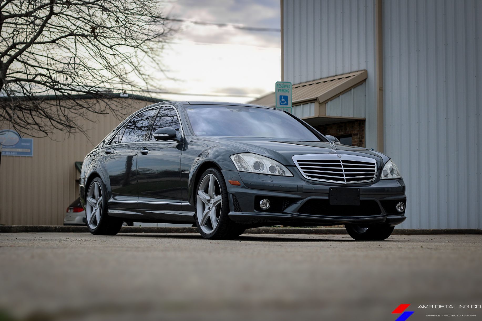 2008 Mercedes-Benz S63 AMG after Level 2 ceramic coating and exterior detailing
