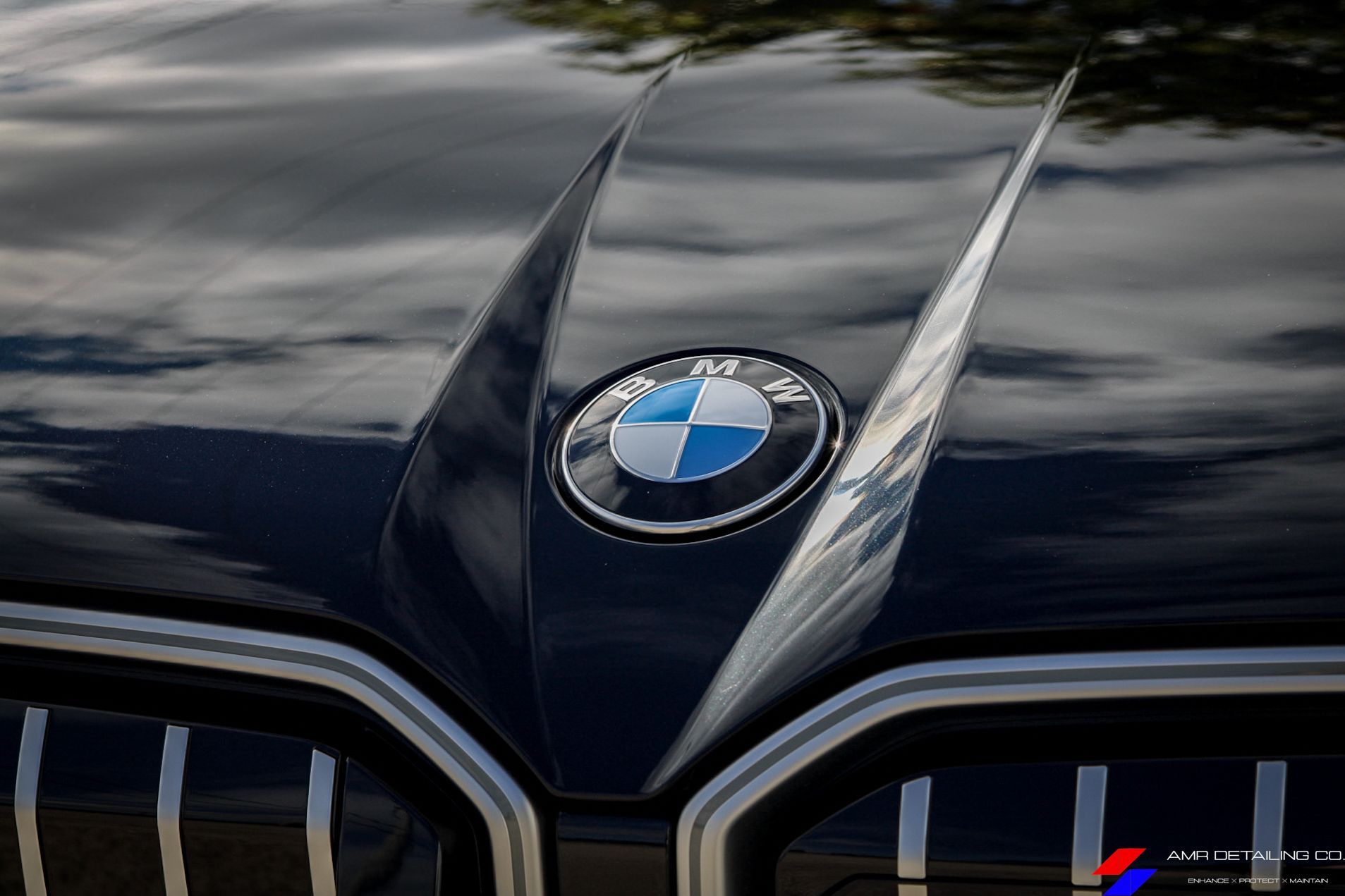 BMW X3 showing deep paint reflections after ceramic coating
