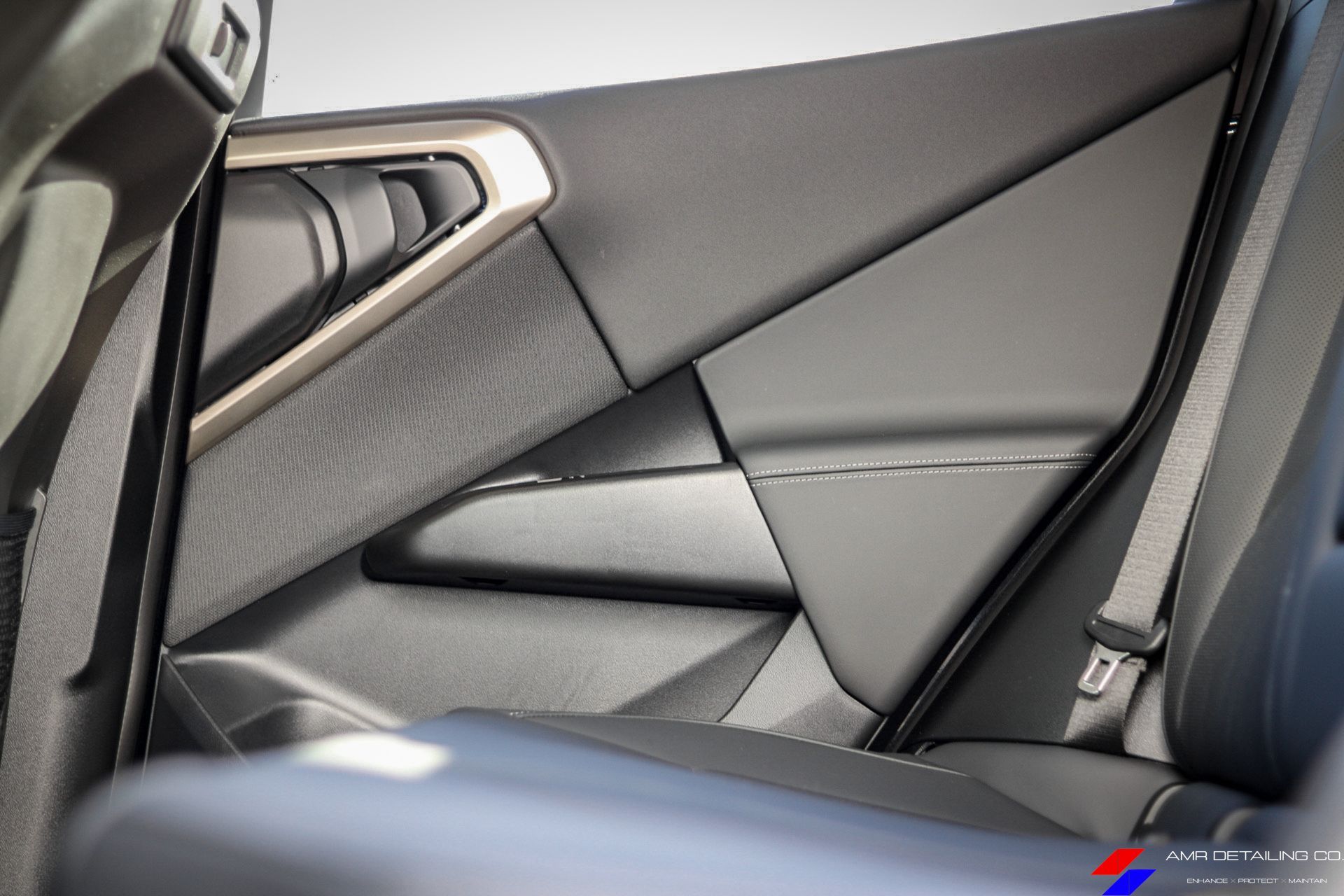BMW X3 rear interior and door trim
