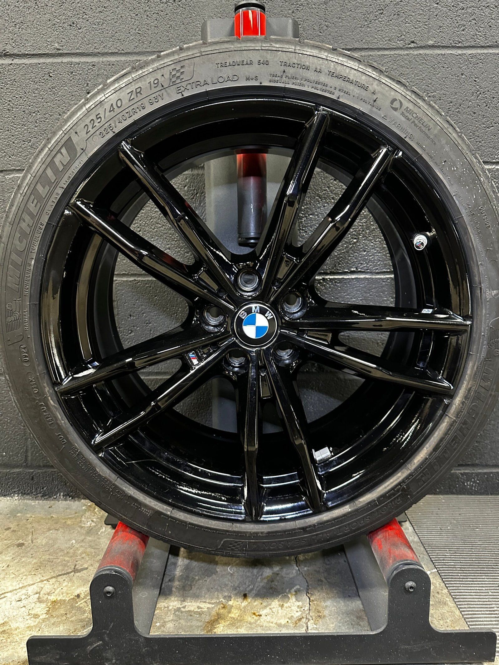 Ceramic coated wheel