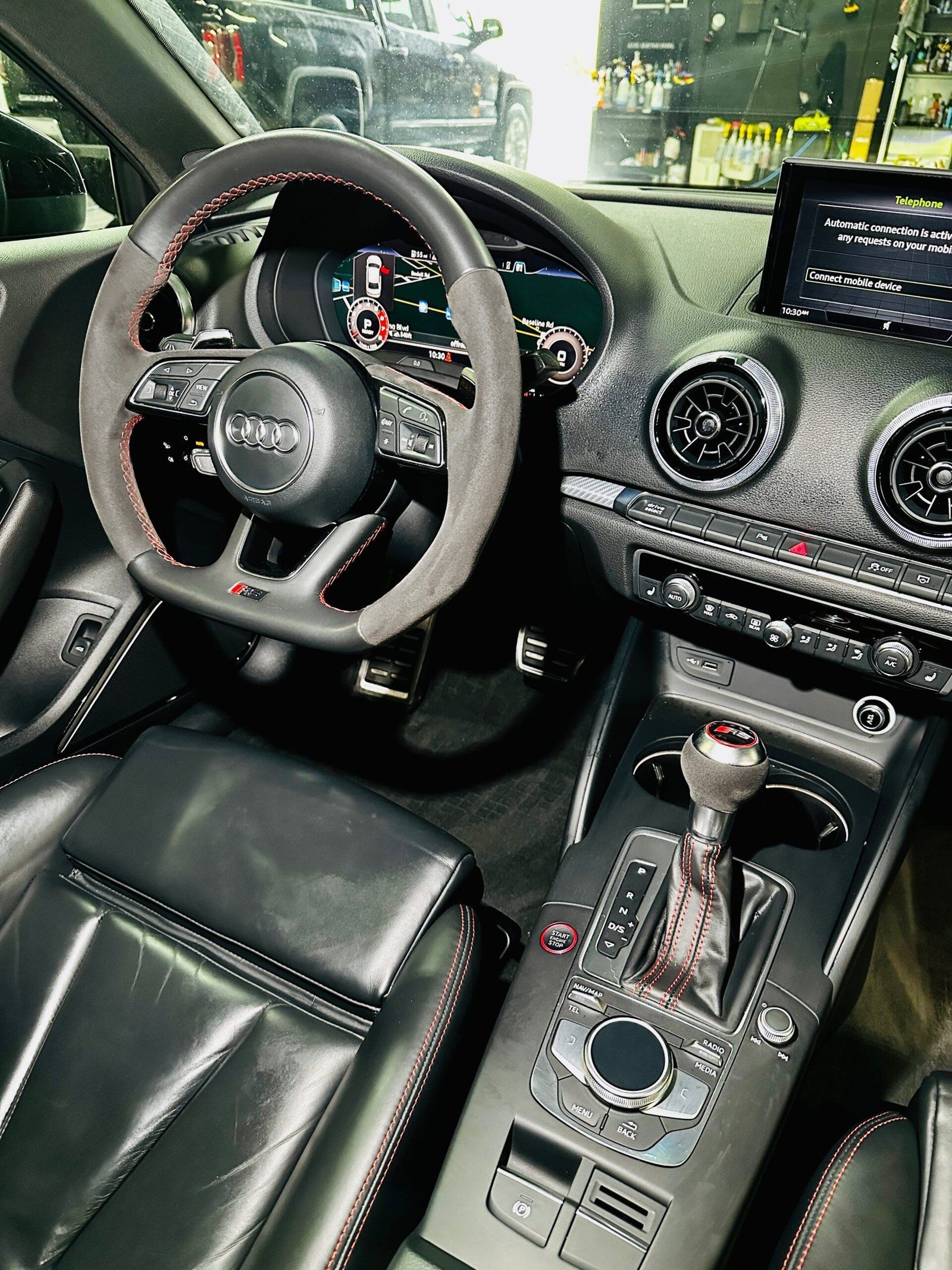 Ceramic interior leather protection
