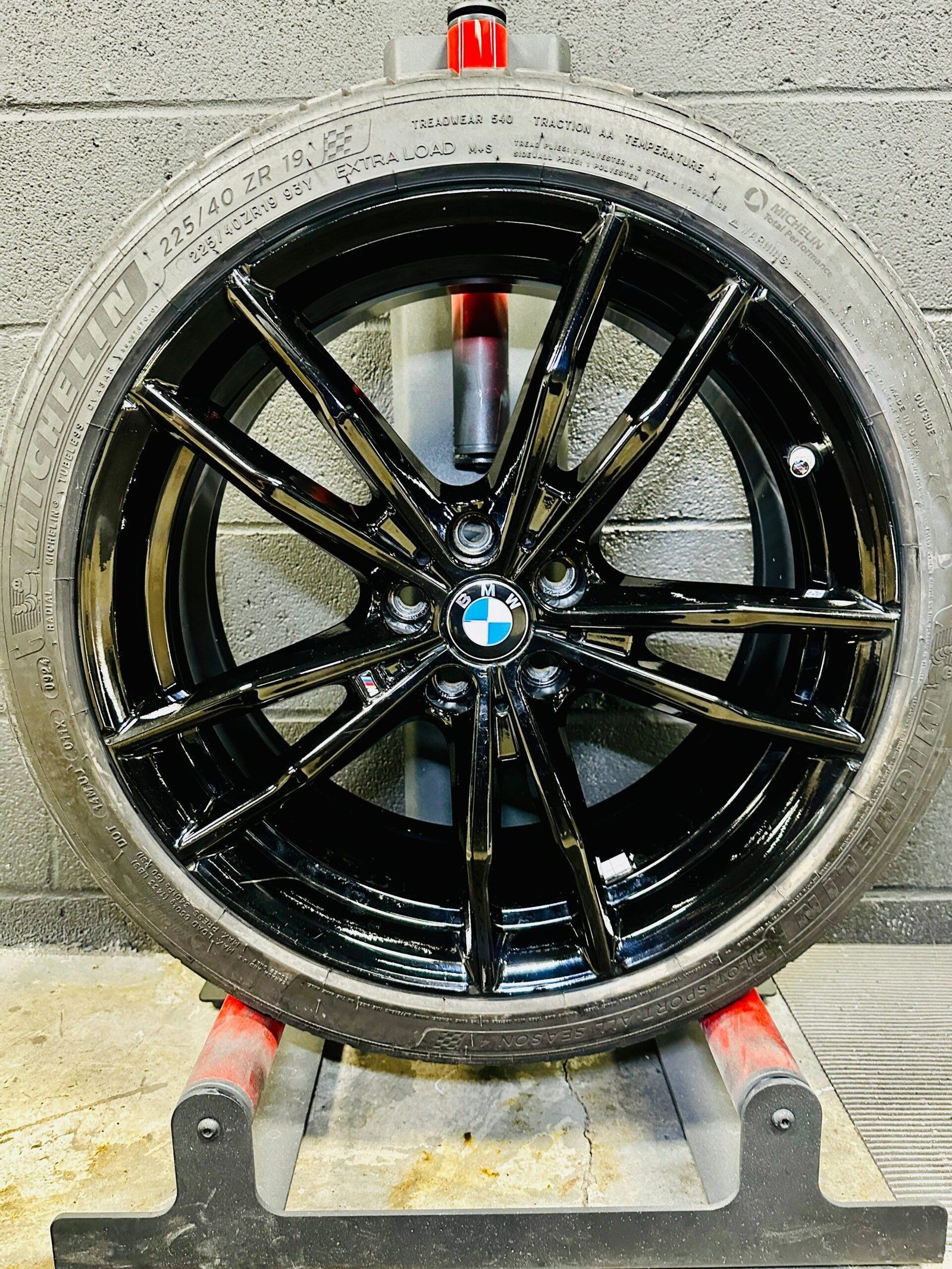 Ceramic coated wheel