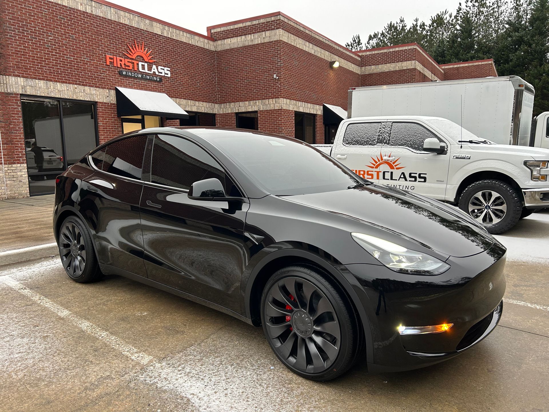 tesla window tint