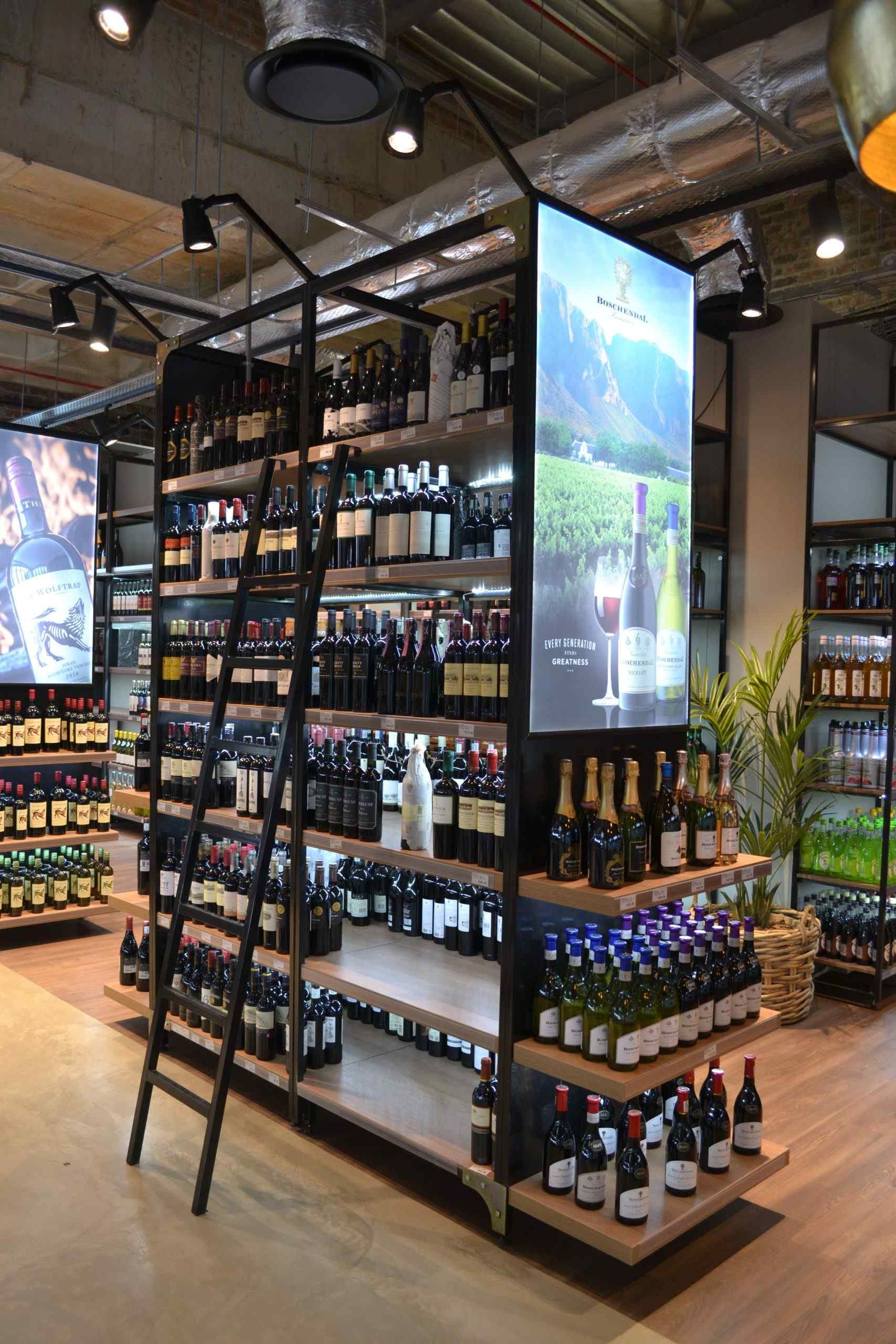 Storeworks Shopfitting Liquor Shelving and Racking