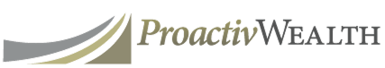 ProactivWealth logo with gold and gray swoosh and tagline “Change Before Change Happens”