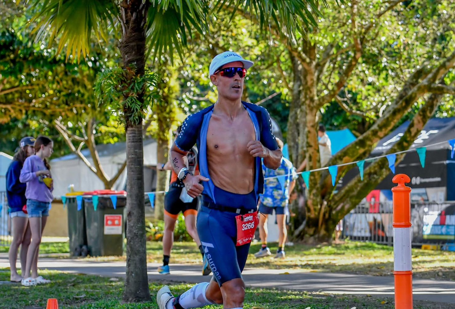 Triathlete Running Outdoors, Shirtless  — Amanda Jade Photography In Gordonvale, QLD