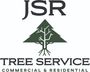 JSR Tree Service logo with green tree icon and “Commercial & Residential” text