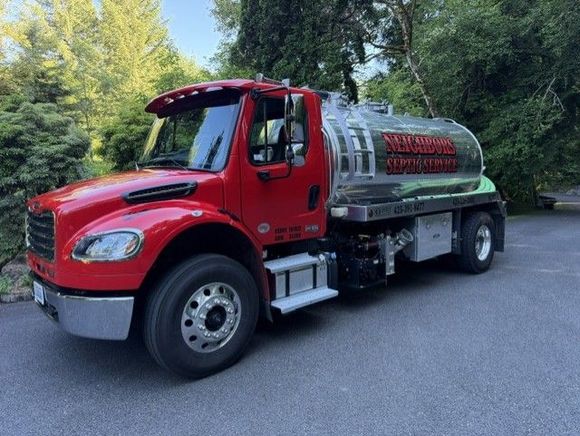Sewage Tank Truck — Renton, WA — Neighbor’s Septic