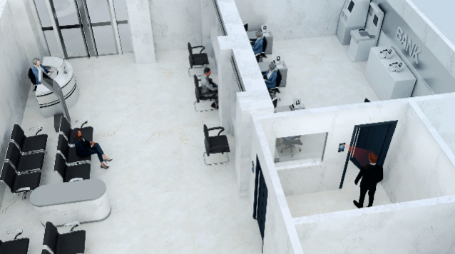 Access control for banks and financial institutions