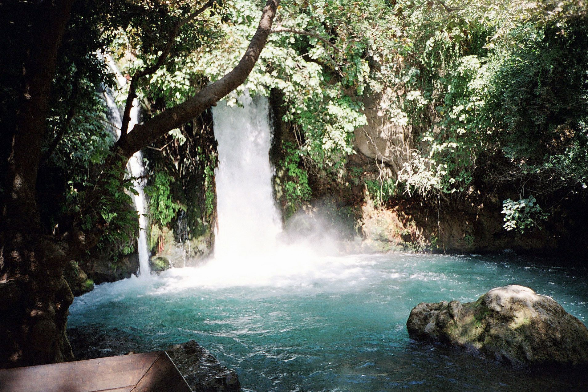 Banias waterrfall on Golan Heights