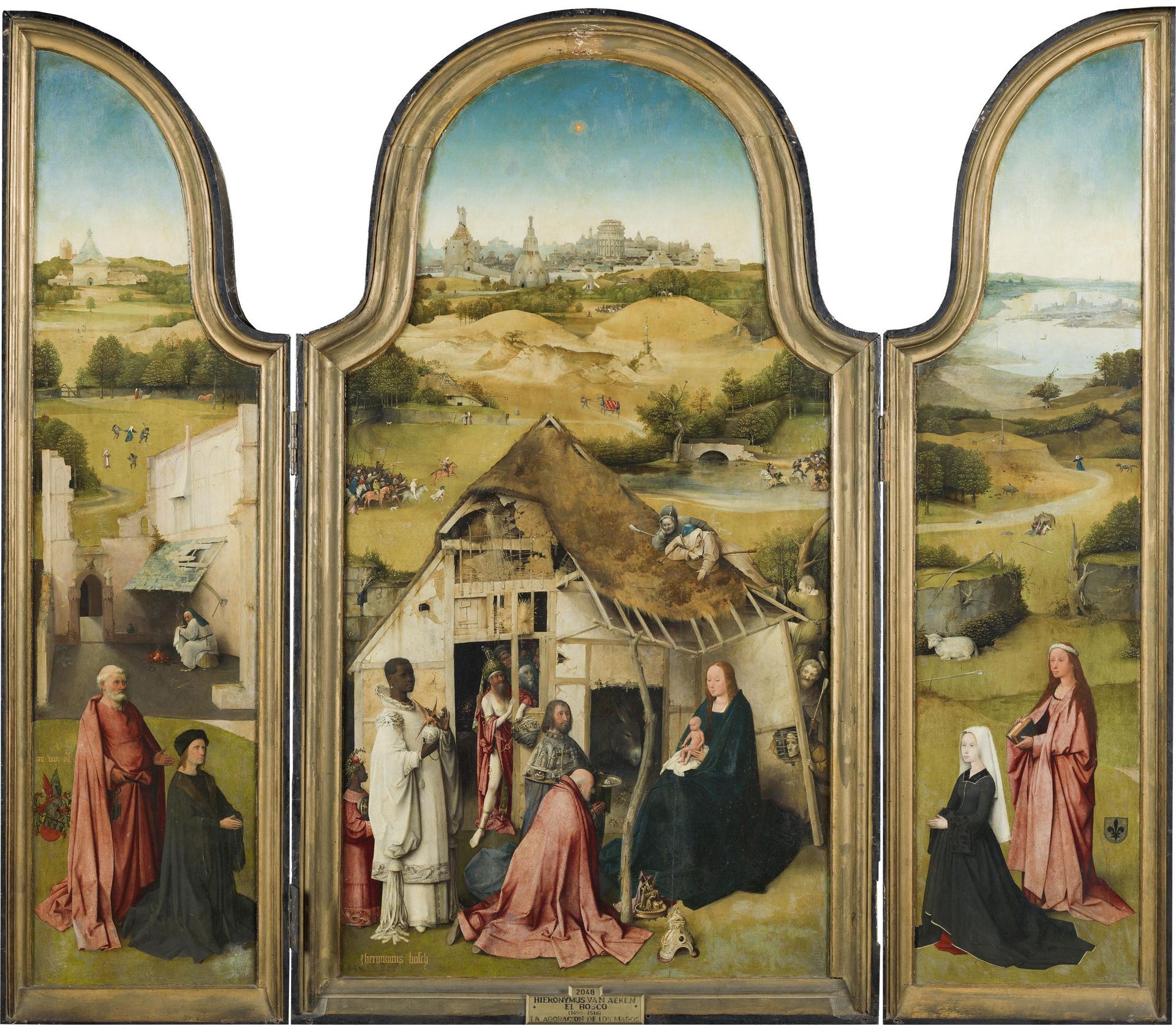 Adoration of the Magi by Hieronymus Bosch 